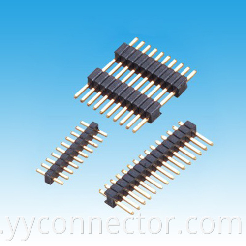 1.27mm Single Row S/T Single/Dual Base Pin Header